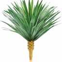 33-Inch Tall Artificial Agave Plant for Indoor & Outdoor Decor Large Fake UV Resistant Unpotted Succulents with 126 Leaves, Set of 2