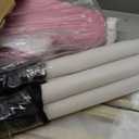 Changing Room 78.7"x39.4"x37.4" Freestanding Dressing Room with Curtains, Portable Privacy Screen for Retail Store/Salon/Home Use (Pink)