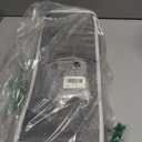 Over The Door Shoe Organizer - 8 Tier Hanging Shoe Organizer with Large Capacity Pockets, Shoe Organizer for Closet, Shoes Rack for Door, Fits 16-24 Pairs of Sneakers, Boots, Heels  Grey