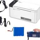 Portable Insulin Cooler Box Smart Rechargeable Mini Medical Case for Insulin, Vaccines, and Medications, 0.6L Capacity, LCD Display, Travel Drug Cooler for Insulin, FAA-Approved