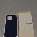 GONEZ for iPhone 14 Pro Max Case Silicone, Compatible with MagSafe, with Screen Protector + Camera Lens Protector, Liquid Silicone Shockproof Protective Phone 14 ProMax Case 6.7", Dark Blue