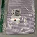 Wandering Nature Makeup Bag Small Cosmetic Bag for Purse 2 Pack Small Make Up Pouch Cute Travel Pouch with Zipper for Women, Purple Stripe