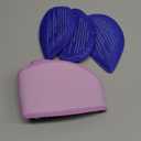 NEWGO Wisdom Teeth Ice Pack Head Wrap for Face Oral Surgery, Jaw Ice Pack for Face with 4 Hot Cold Gel Pack for TMJ, Tooth Extraction, Tonsillectomy Recovery - Purple