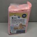 Reli. Disposable Changing Pads for Baby (110 Pack) | 13" x 18" Pink Disposable Diaper Changing Pad Liners | Super Absorbent, Leak-Proof | Waterproof, Quick Dry Underpads