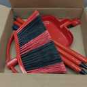 O-Cedar One Sweep Broom with Step-On Dustpan | Remove 99% with One | Lightweight Quiet Cleaning Tool | Ideal for Pet Owners