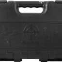 PAK Gun 13-inch Hard Gun Case for Pistols Weather-Resistant HDPE Shell Lockable Tabs Protective Foam 13.5 x 10 x 3.5 in Made in USA