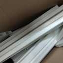 Whelping Box for Large Breed Dogs, Whelping Box for Puppies, PVC Puppy Playpen, Waterproof & Rustproof Whelping Pen, Puppy Whelping Supplies, Raised Garden Bed, Indoors & Outdoors, 48x48x18 in, White