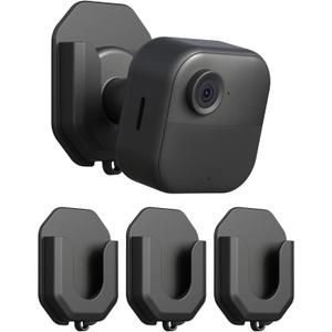 3 Pack Blink Camera No Drill No Screws Wall Mount Bracket for Blink Outdoor 4/Outdoor 2K+/Mini /Mini 2K+ /Indoor Camera, HBV Adhesive Mount