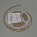 LLTOP COB LED Strip Lights Waterproof IP67 DC24v Warm White 3000K 16.4ft/5m High CRI 92Ra+ Outdoor LED Tape Lighting DIY Cuttable for Bedroom Kitchen Cabinet Shelf (Power Supply Not Included)