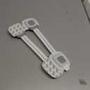 YEYA No Drill Anti tip Furniture Adjustable Straps Wall Anchors for Baby proofing (Upgraded 2P)