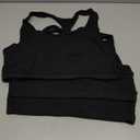 Hanes Women's Racerback Cotton T-Back Bralette (3 Pack) XL