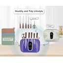 Charmline Smart Cutting Board and Knife Set with Block, Knife and Cutting Board Set for Kitchen, Cutting Board Organizer with 3 Cutting Boards Dishwasher Safe, 4 Knives, Scissors and Knife Sharpeners