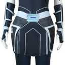 Tano Costume for Womens Outfits Clones War Cosplay with Headpiece Accessories Adult Halloween Fullset (Small)