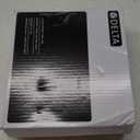 Delta Trinsic (1-Pack) Hand Towel Holder Matte Black Towel Racks for Bathroom Wall Square Towel Ring Holder for Bath Towel Hanger for Kitchen, Bathroom Accessories 759460-BL