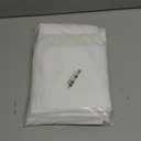 NICETOWN Bedroom Sheer Curtains 54 inch Length - Grommet Top Voile Textured Window Curtains Light and Airy Drapes for Cafe/Loft/Nursery (W54 x L54, 1 Pair, White)