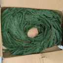 2 Pcs 6 Ft Artificial Norfolk Pine Garlands, Real Touch Norfolk Pine Garland, Realistic Natural Christmas Greenery for Table, Mantle, Wall, Indoor, Outdoor Christmas Holiday Decorations (2, 6 FT)