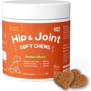 Hip & Joint Soft Chews Chondroitin 240g Natural Ingredients