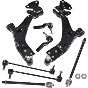 WFLNHB Front Suspension Kit Lower Control Arm Ball Joint Sway Bar Link Tie Rod End Kit 8 Piece Set Replacement for Ford Escape 2013-2018