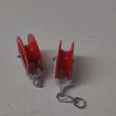 Pulling Pal - Low Voltage & Network Cable Installation Pulley. The Best Cat5e & 6, Coax, Fire Alarm, Access Control & Audio Cable Pulley for Low Voltage Wire Pulling & Safe Working  Assembled in USA (2 Pack)