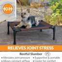 K&H PET PRODUCTS Original Pet Cot Microfleece Pad - Tan, Small 17 X 22 Inches