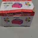 FLSEPAMB Balloon Pump, Electric Balloon Pump,Portable Dual Nozzles Electric Balloon Air Pump 110V 600W, Electric Balloon Inflator with Tying Tool, Colored Ribbons for Party Decoration