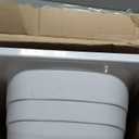 Lippert Replacement 24" x 46" White Bathtub with Left Drain, Scratch-Resistant ABS Acrylic for RVs, Travel Trailers, 5th Wheels, Motorhomes - W2446LHSPK