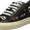 Karl Lagerfeld Womens Cate Pins Lace Up Sneaker, 9M