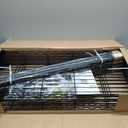 VIPEK V1 Wire Garment Rack 4 Tiers Heavy Duty Clothes Racks for Hanging Clothes Large Clothing Rack Freestanding Closet with Hanging Rod, 35.4'' L X 15.7'' W X 70.9'' H, Max Load 500LBS, Black