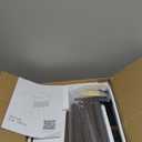 Nightstand,Modern Bedside Table with Storage Drawer and Open Wood Shelf, Accent Night Stand with Solid Wood Legs for Living Room, Bedroom and Small Spaces,Easy Assembly (Walnut Brown)