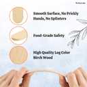 3 x Perfect Stix -4.5" Wooden Craft Sticks in Shrink Sealed Packs of 10ct-50 Packs of 10ct=500 Sticks Per Case