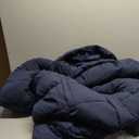 Amazon Essentials Mens Hooded Long Puffer Coat (Blue) 3XL