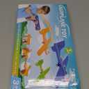 Fuwidvia 3 Pack Airplane Launcher Toys, 13.2'' LED Foam Glider Catapult Plane Toy for Boys, 2 Flight Modes Outdoor Flying Toys Birthday Gifts for Boys Girls 4 5 6 7 8 9 10 11 12 Year Old (Blue&green&orange)