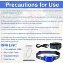 Citronella Bark Collar for Dogs, [No Spray Refill] Spray Dog Training Collar, Humane Citronella Dog Barking Collars, Safer Anti Barking Control Spray Collar for L/M/S Dogs Blue