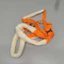 Sling for Dogs Back Legs Rear Support Harness for Paralyzed or Handicapped Pets Assistance Lift Slings for Hind Leg Mobility Small Dog Handicap Supplies for Joint Injuries and Stability (Orange)