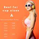 Push Up Bra Inserts Double Sided Sticky Bra Inserts for Bikinis/Sports Bras/Strapless Dresses - A Cups Size