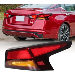Zhaoyang Tail Light Assembly Compatible with 2019 2020 2021 2022 Nissan Altima Outer Taillight Brake Lamp Replacement with Bulbs (Right Passenger Side)