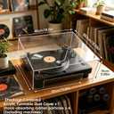 Universal Acrylic Dust Cover for Turntables Protect Display Covers