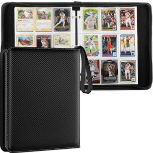  9 Pocket Trading Card Binder,  Double-Sided with Zipper,  Ideal for MTG, TCG, Yu-Gi-Oh!, and Sports Cards