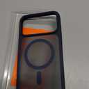 TORRAS Stronger Magnetic & Shockproof for iPhone 17 Pro Max Case, Fit for MagSafe, Mil-Grade Drop Protection, Camera Control, DIY Button, Slim for iPhone 17 Pro Max Phone Case Translucent Deep Blue