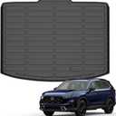 Auxko All Weather Cargo Liner Fit for Honda CRV 2023 2024 2025 2026 (Non Hybrid) Lowest Position TPE Rubber Liners CRV Accessories All Season Guard Odorless Anti-Slip Cargo Mat Black