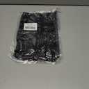 2 Pack Winter Neck Warmers Face Mask for Men Women Fleece Neck Gaiter Mask Face Cover Balaclava Scarf (Black)