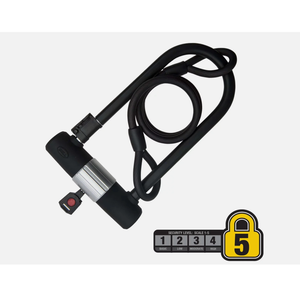 Hands Off U-Lock, Catalyst 500 Black