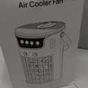 Portable Air Conditioners, AC Fan Mini Evaporative Air Cooler 1200ML with Ice Cooling Mist Personal Air Conditioner Quiet for Bedroom, Home Office Desk, Nightstand (black)