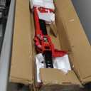 BISupply Farm Jack - Red 48in Cast Iron High Lift Jack Utility Off Road Jack with a 3.3 Ton (6614lbs) Weight Capacity
