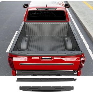 powoq Truck Bed Rail Caps Compatible with 2022-2026 Toyota Tundra Bed Rail Cover Upgraded TPE Tailgate Molding Cap Replacement for 2022-2026 Toyota Tundra Accessories