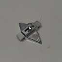 Prime-Line PH 17039 Slide Latch, 2-3/4 In. Hole Centers, Diecast Construction, Chrome (Single Pack)