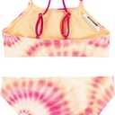 Hurley Girls' Girls' Bikini 2-piece Swim Suit ( 12/14), Hyper Pink