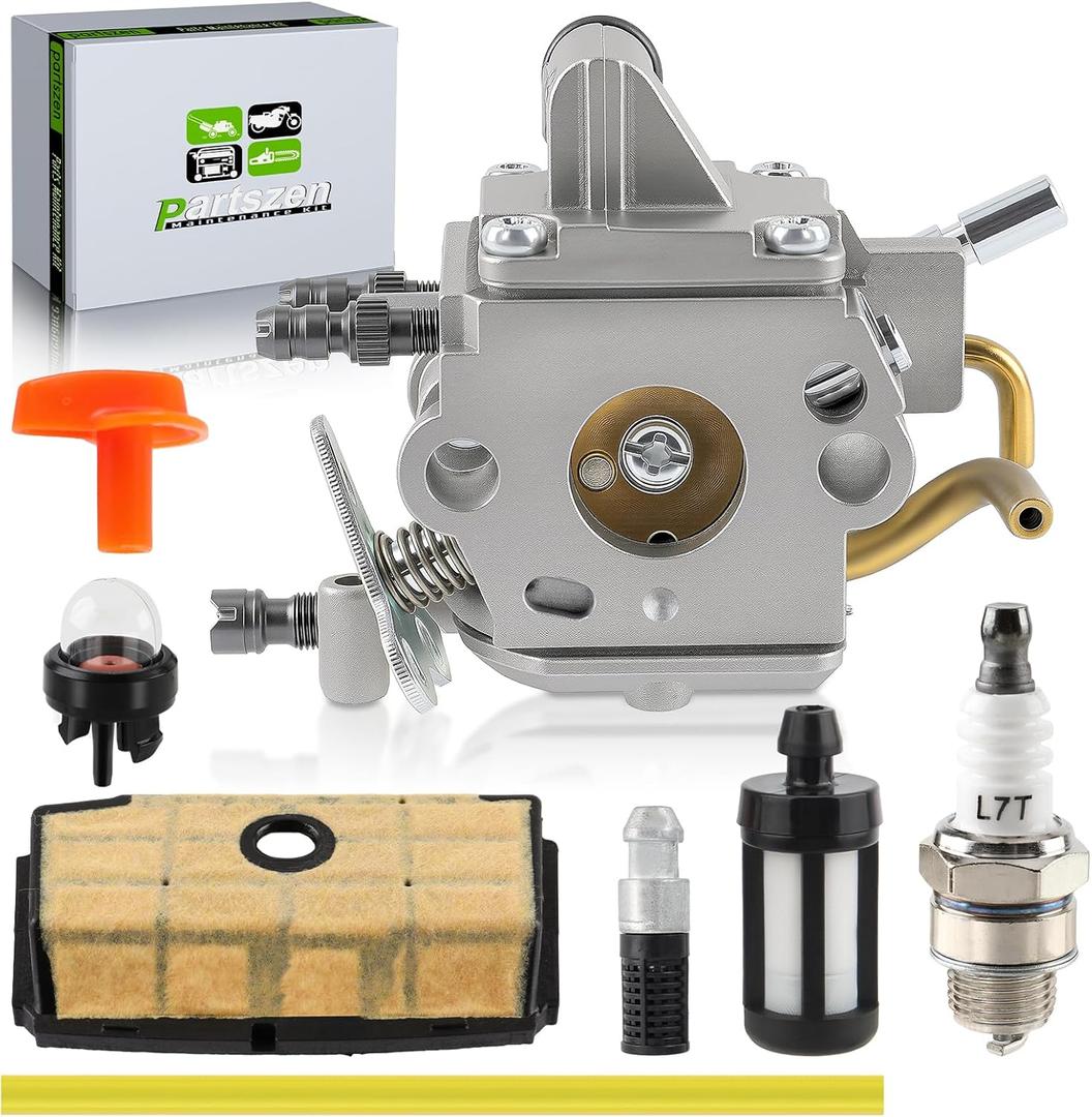 1137-120-0650 Carburetor Fit for Zama C1Q-S258 Stihl MS192 MS192T MS192TC Chainsaw Carb with Tune Up Kit