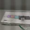 Trueque Wireless Keyboard and Mouse Combo  FullSize Quiet Keyboard with Palm Rest, Phone Holder, Multimedia Keys, Power Switch, Compatible with Windows, Chrome OS, PC, Laptop (Batteries Included)