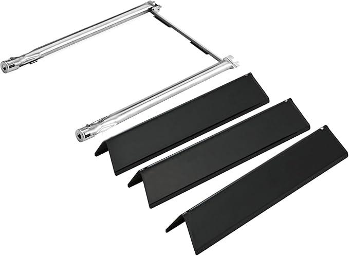 Spirit E210 Grill Replacement Parts 7635 Flavorizer Bars 69785 Grill Burner for Weber Spirit E-210 Grill Replacement Parts Spirit I & II 200 Series GS4 E210 S210 E215 E220 Grill Part 15.3" Flavor Bars